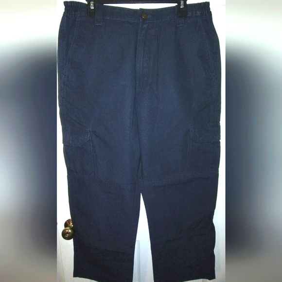 Men's 'The Force' tactical pants Navy 36 waist approx 30 length - Picture 1 of 9